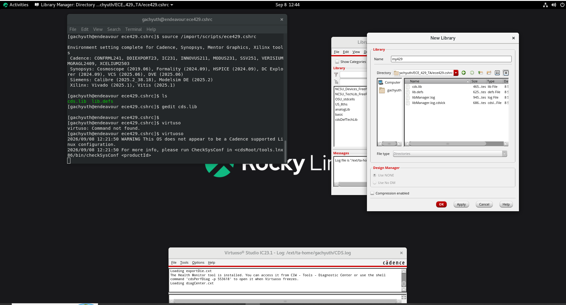 Creating the my429 library